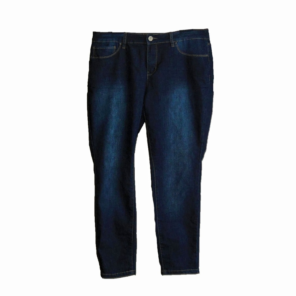 Royalty For Me Jeans Blue Light Wash Stretch